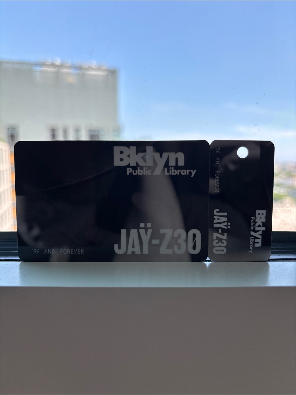 Bklyn Public Library JAY-Z30 Black Collector Card Set